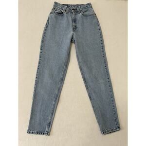Vintage Levi's 521 Tapered Fit Jeans USA Made 1993 Light Wash  High Rise 25"